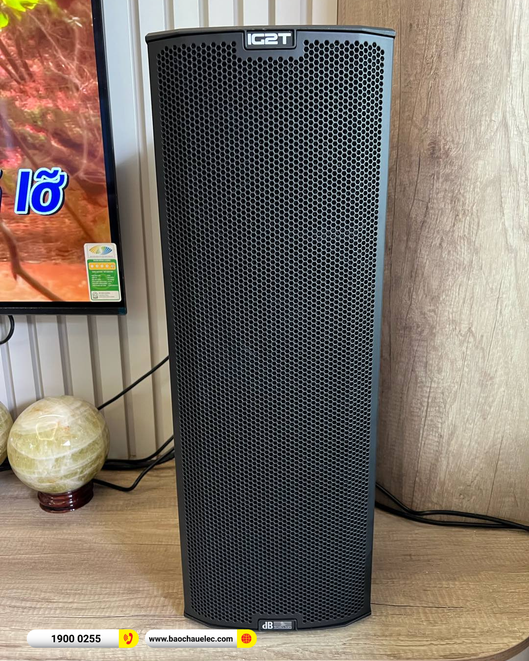 Lắp đặt d&agrave;n karaoke dBTechnologies cho anh T&uacute; tại Thủ Đức