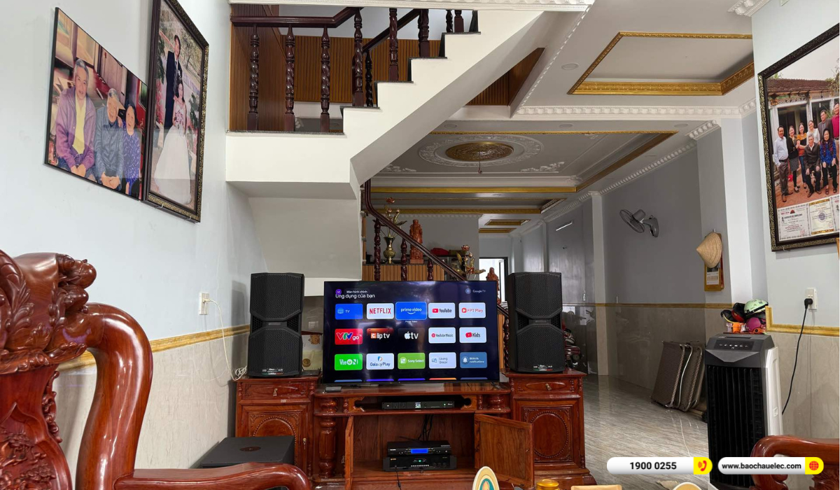 Lắp đặt d&agrave;n karaoke dBTechnologies cho chị Mơ tại TP HCM
