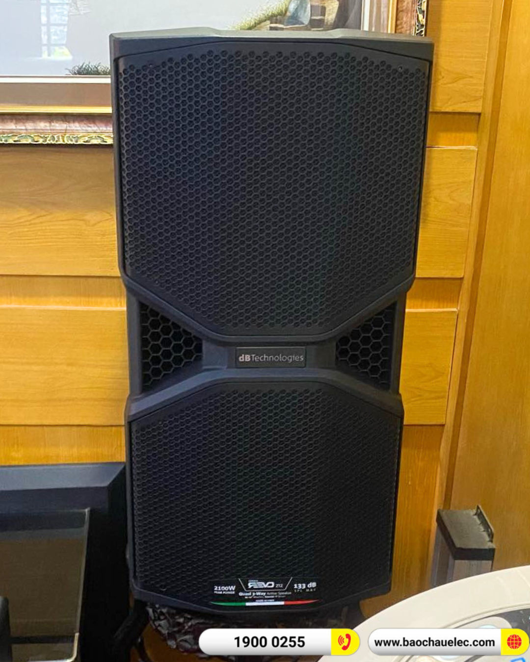 Lắp đặt d&agrave;n karaoke dBTechnologies cho ch&uacute; Hồng tại Hải Ph&ograve;ng