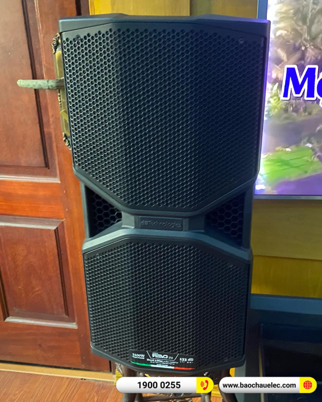 Lắp đặt d&agrave;n karaoke dBTechnologies cho ch&uacute; Hồng tại Hải Ph&ograve;ng