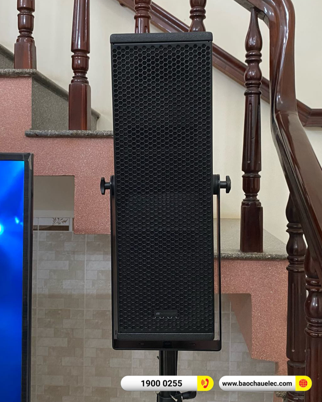Lắp đặt d&agrave;n karaoke DBTechnologies gần 345tr cho ch&uacute; Thạch tại Đồng Nai