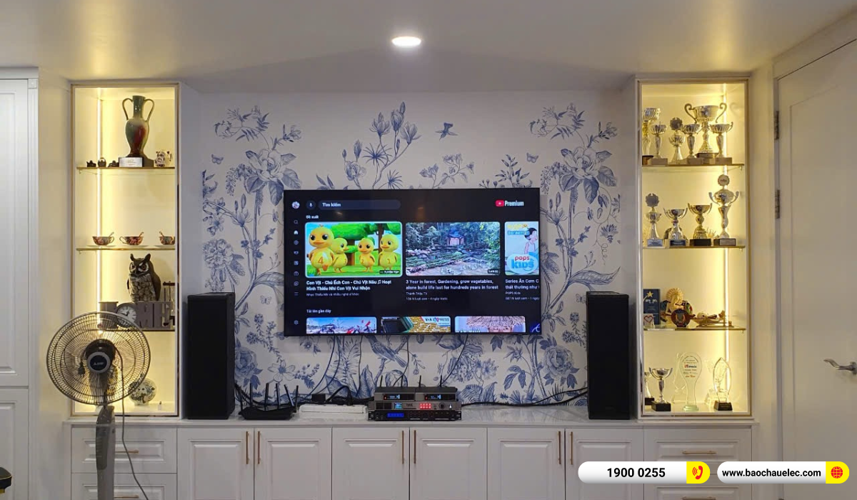 Lắp đặt d&agrave;n karaoke dBTechnologies hơn 208tr cho anh H&ugrave;ng tại TP HCM