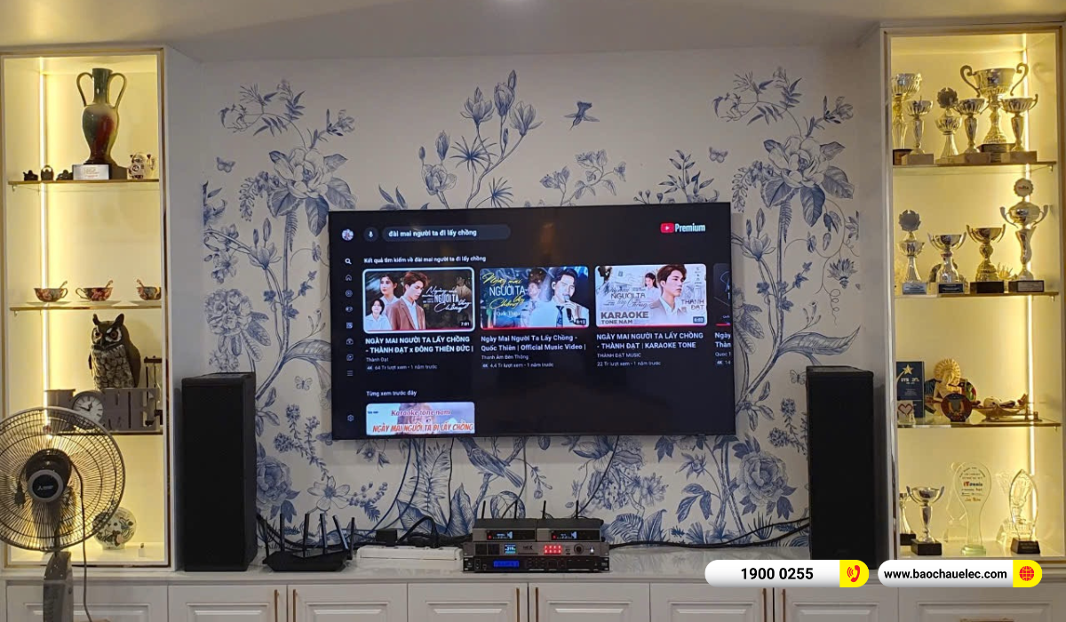 Lắp đặt d&agrave;n karaoke dBTechnologies hơn 208tr cho anh H&ugrave;ng tại TP HCM