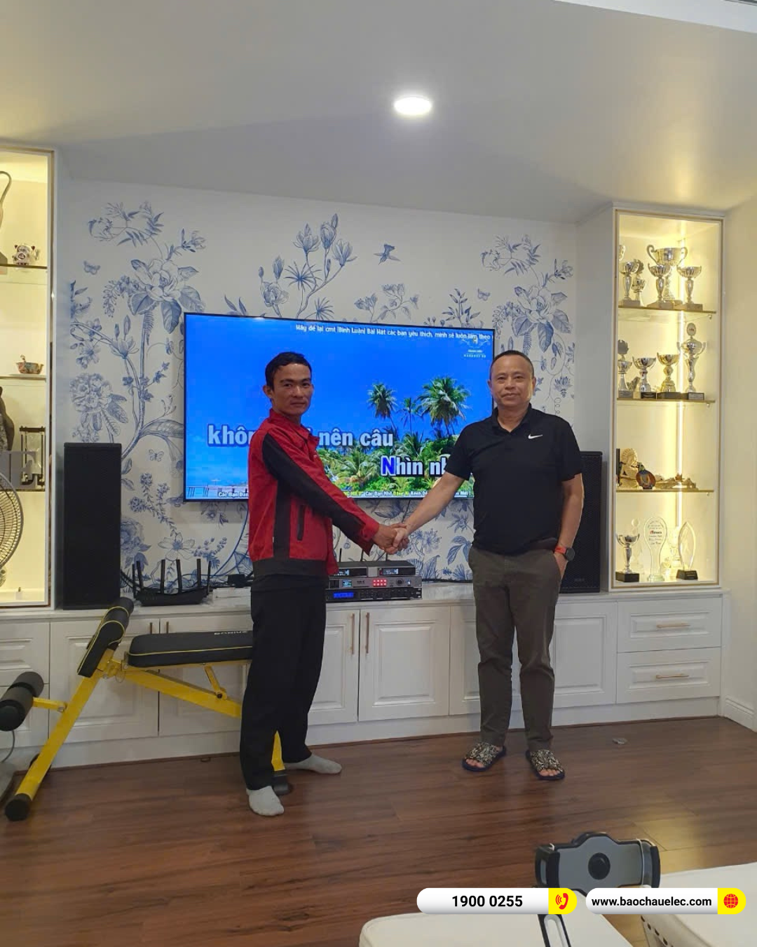 Lắp đặt d&agrave;n karaoke dBTechnologies hơn 208tr cho anh H&ugrave;ng tại TP HCM