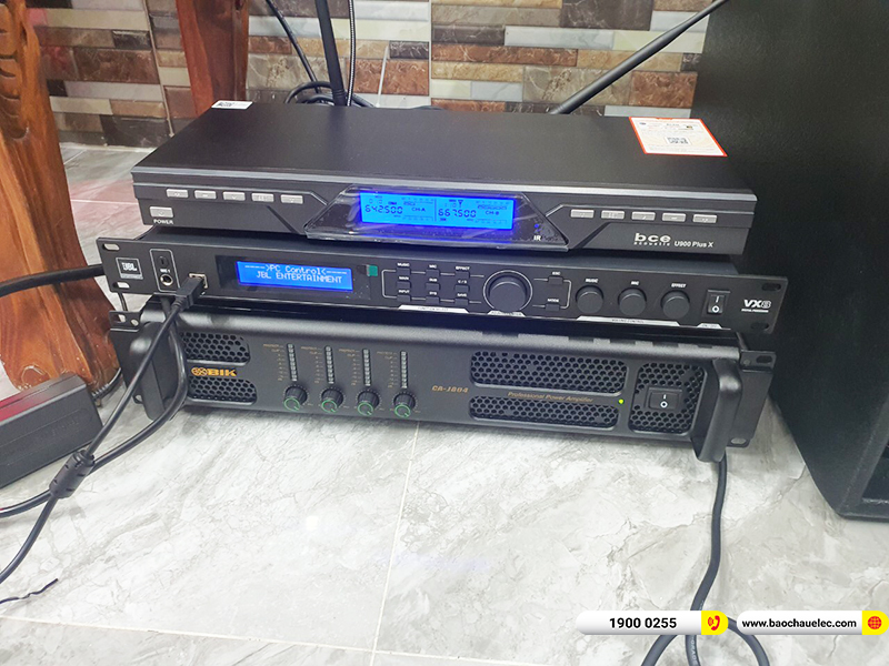 Lắp đặt d&agrave;n karaoke Denon hơn 57tr cho anh Chiến B&igrave;nh Dương