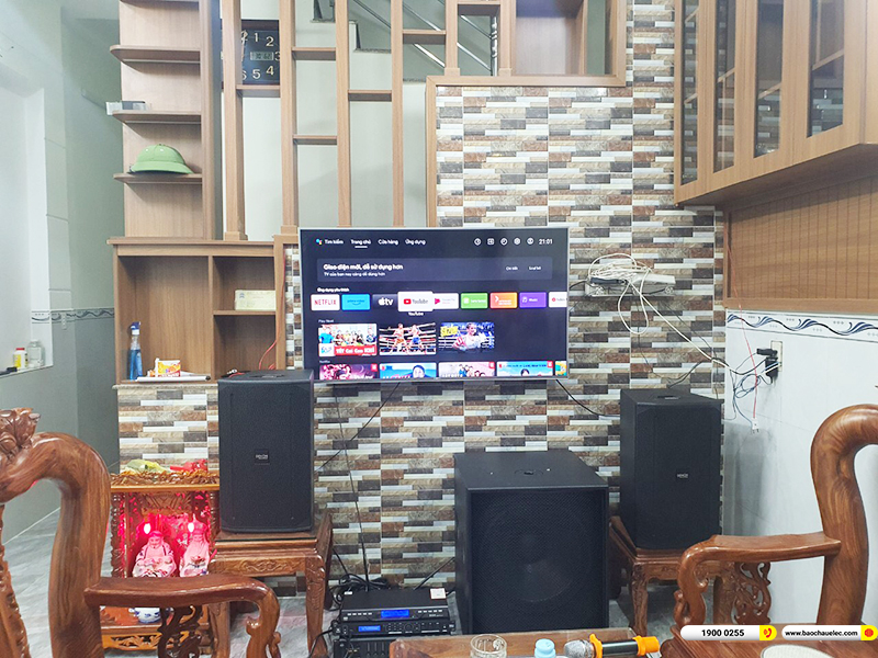 Lắp đặt d&agrave;n karaoke Denon hơn 57tr cho anh Chiến B&igrave;nh Dương