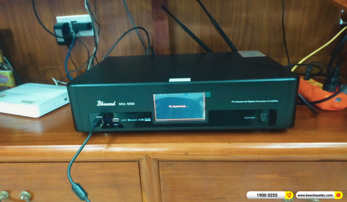Lắp đặt dàn karaoke Denon gần 24tr cho anh Cương tại Bắc Ninh