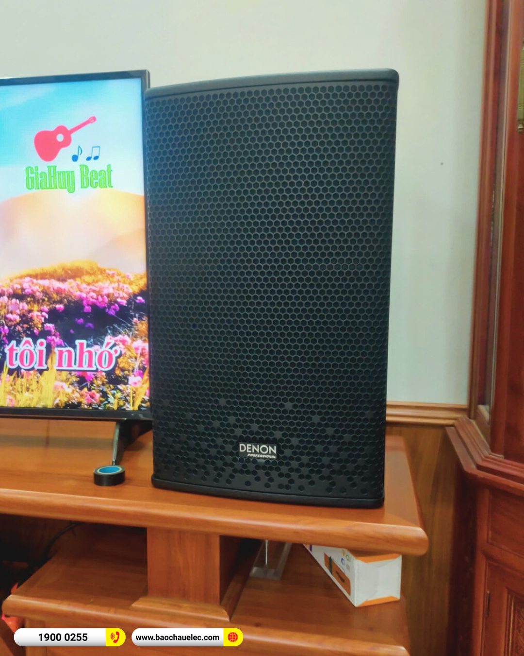 Lắp đặt dàn karaoke Denon gần 24tr cho anh Cương tại Bắc Ninh