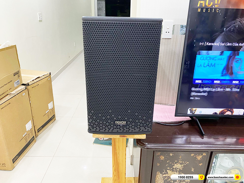 Lắp đặt d&agrave;n karaoke Denon gần 36tr cho anh Diễn ở Hải Ph&ograve;ng