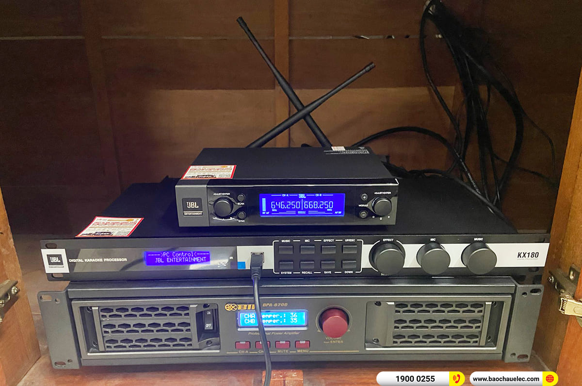 Lắp đặt d&agrave;n karaoke Denon 63tr cho anh Duẩn ở Đồng Nai