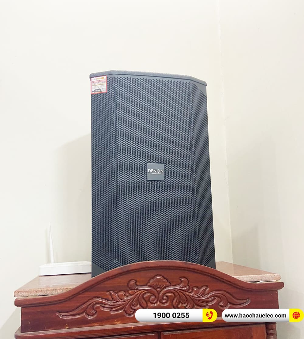 Lắp đặt d&agrave;n karaoke Denon 63tr cho anh Duẩn ở Đồng Nai