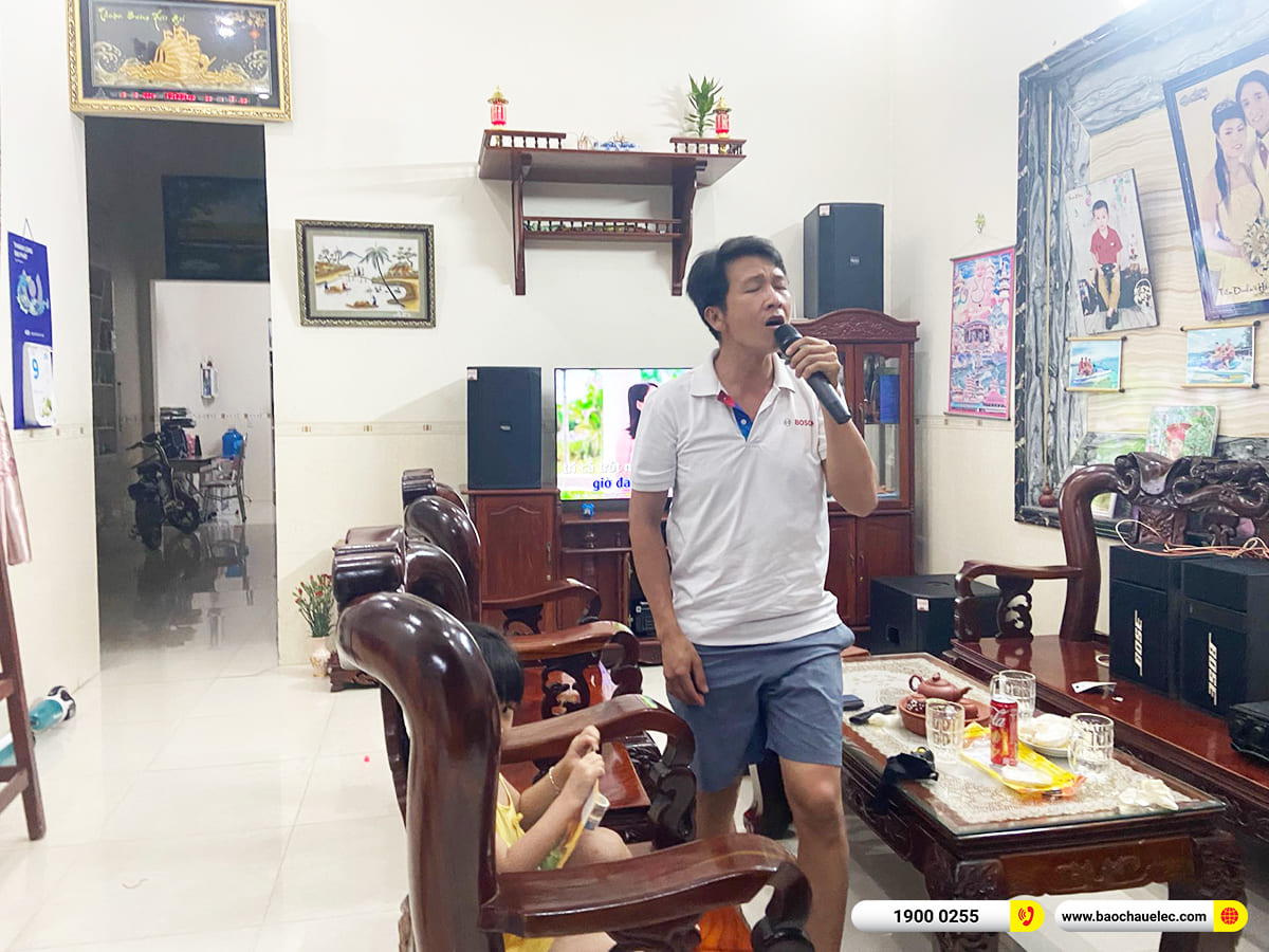Lắp đặt d&agrave;n karaoke Denon 63tr cho anh Duẩn ở Đồng Nai