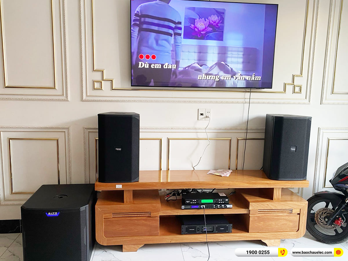 Lắp đặt d&agrave;n karaoke Denon gần 68tr cho anh Duy ở TPHCM