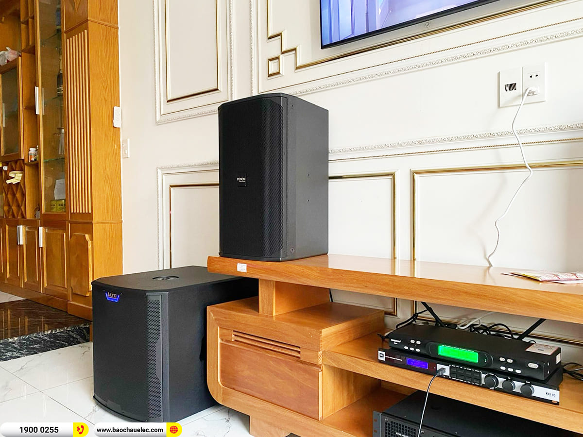 Lắp đặt d&agrave;n karaoke Denon gần 68tr cho anh Duy ở TPHCM