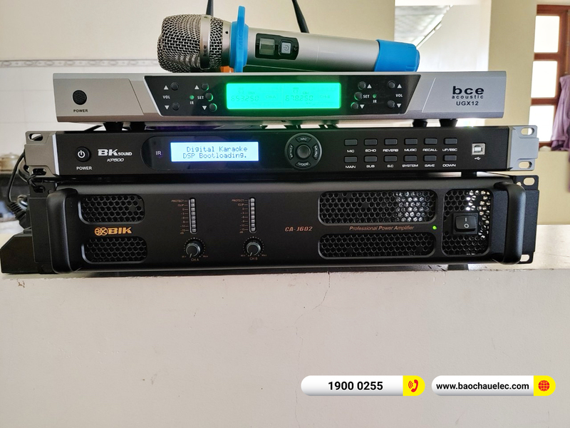 Lắp đặt dàn karaoke Denon hơn 37tr cho anh Hà ở Thanh Hóa