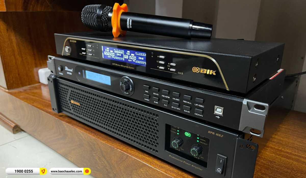 Lắp đặt d&agrave;n karaoke Denon gần 34tr cho anh H&ograve;a tại B&igrave;nh Dương