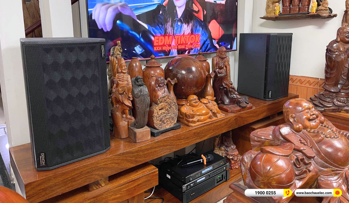 Lắp đặt d&agrave;n karaoke Denon gần 34tr cho anh H&ograve;a tại B&igrave;nh Dương