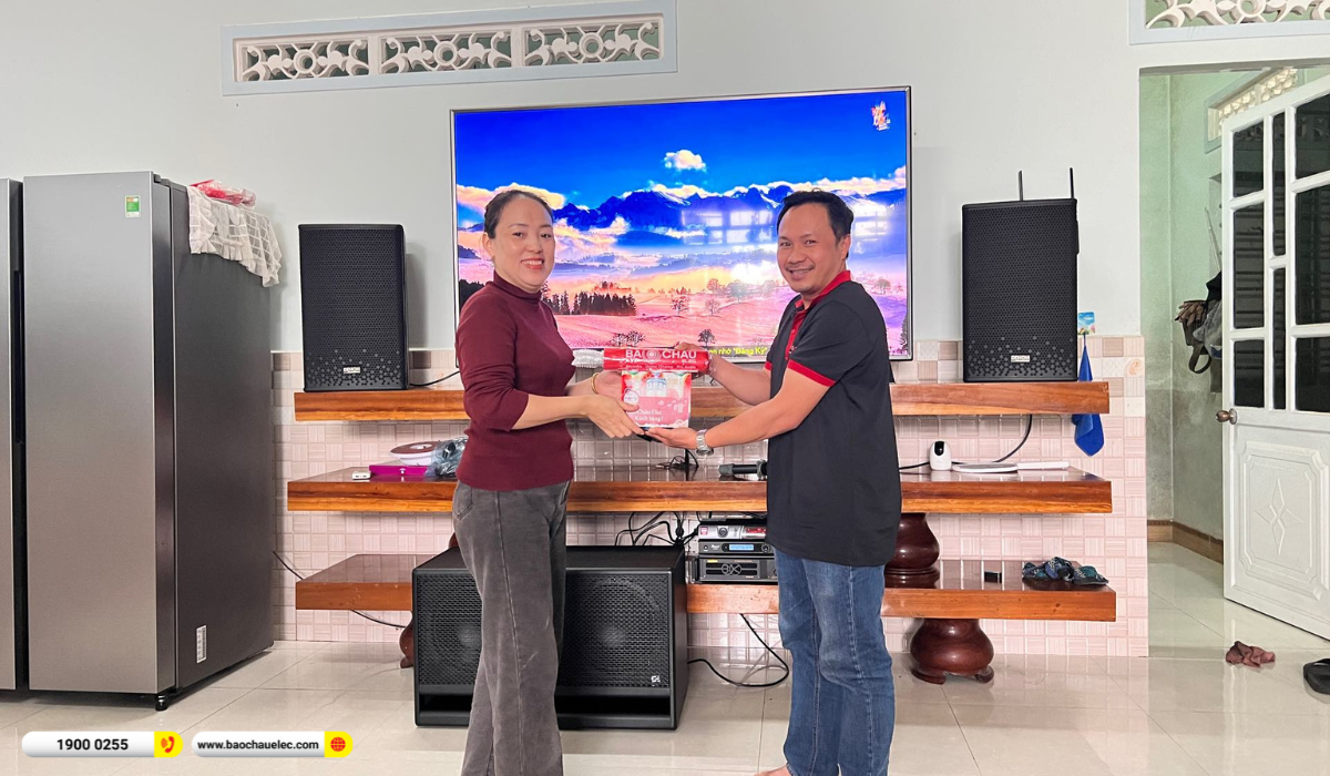 Lắp đặt d&agrave;n karaoke Denon gần 49tr cho anh H&ograve;a tại Đắk Lắk