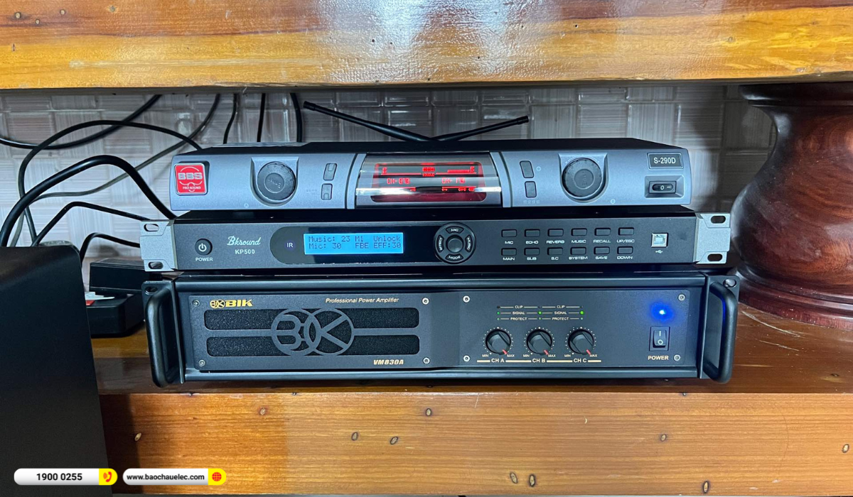 Lắp đặt d&agrave;n karaoke Denon gần 49tr cho anh H&ograve;a tại Đắk Lắk
