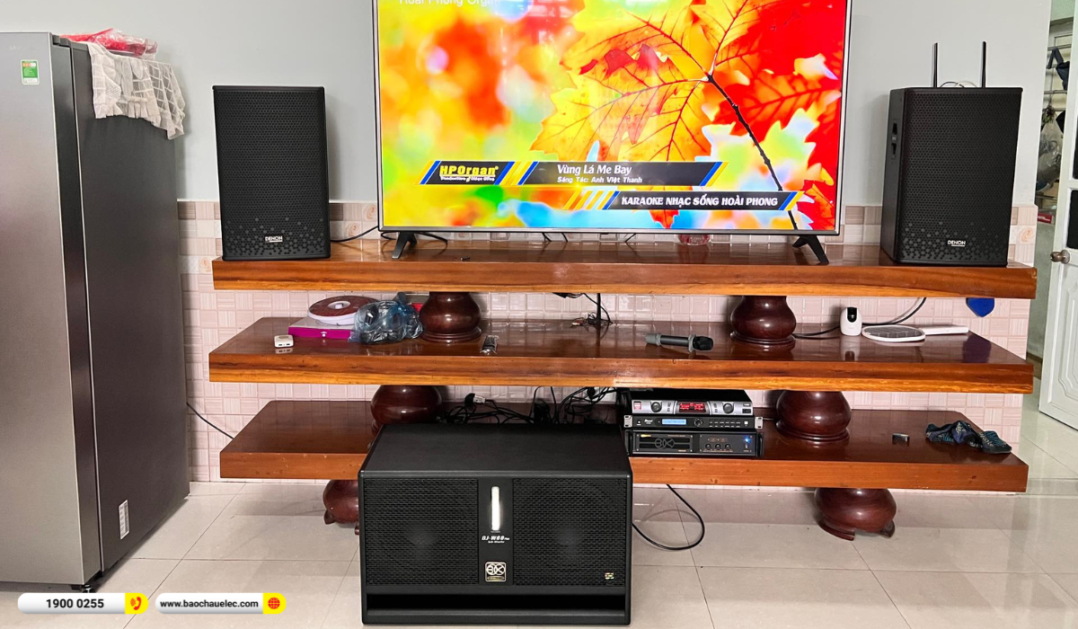 Lắp đặt d&agrave;n karaoke Denon gần 49tr cho anh H&ograve;a tại Đắk Lắk