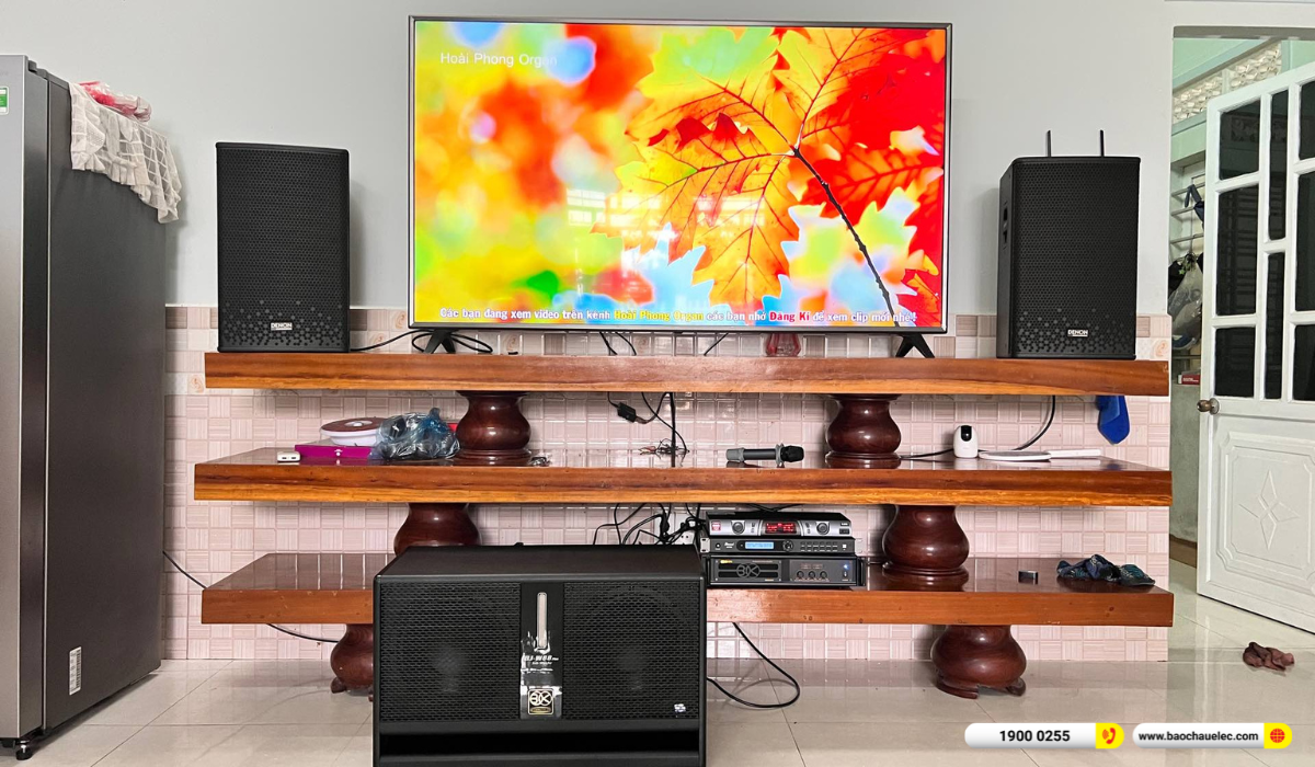 Lắp đặt d&agrave;n karaoke Denon gần 49tr cho anh H&ograve;a tại Đắk Lắk
