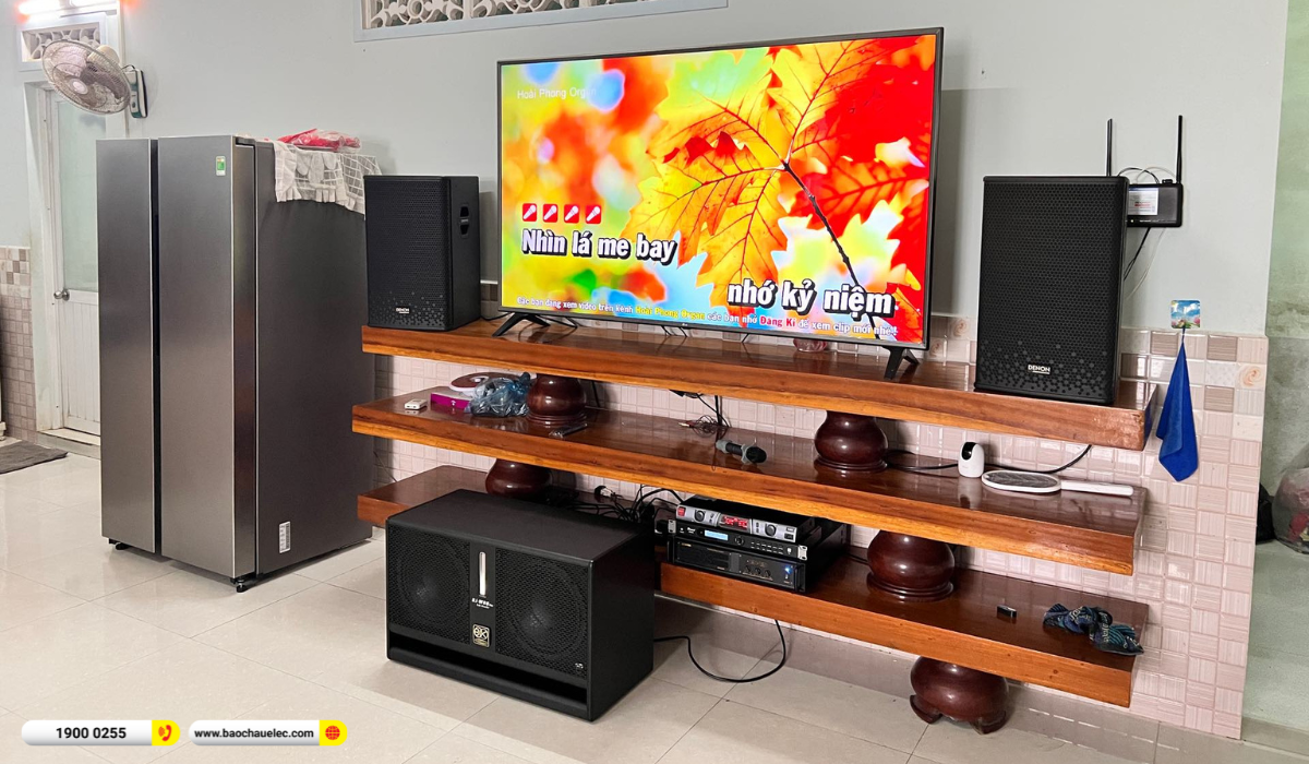 Lắp đặt d&agrave;n karaoke Denon gần 49tr cho anh H&ograve;a tại Đắk Lắk