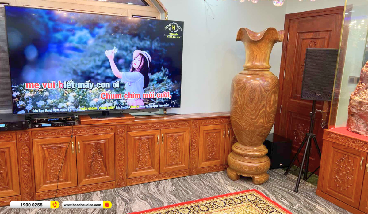 Lắp đặt d&agrave;n karaoke Denon hơn 35tr cho anh Ho&agrave;ng tại TP HCM