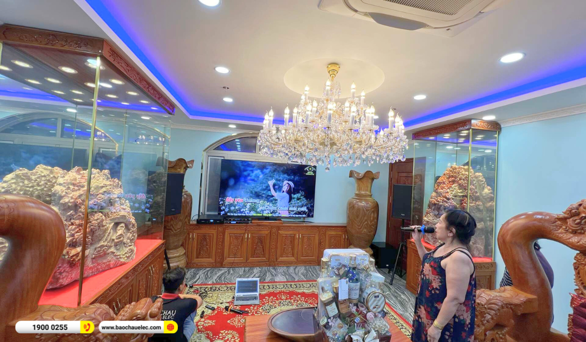 Lắp đặt d&agrave;n karaoke Denon hơn 35tr cho anh Ho&agrave;ng tại TP HCM