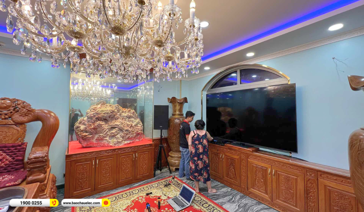Lắp đặt d&agrave;n karaoke Denon hơn 35tr cho anh Ho&agrave;ng tại TP HCM