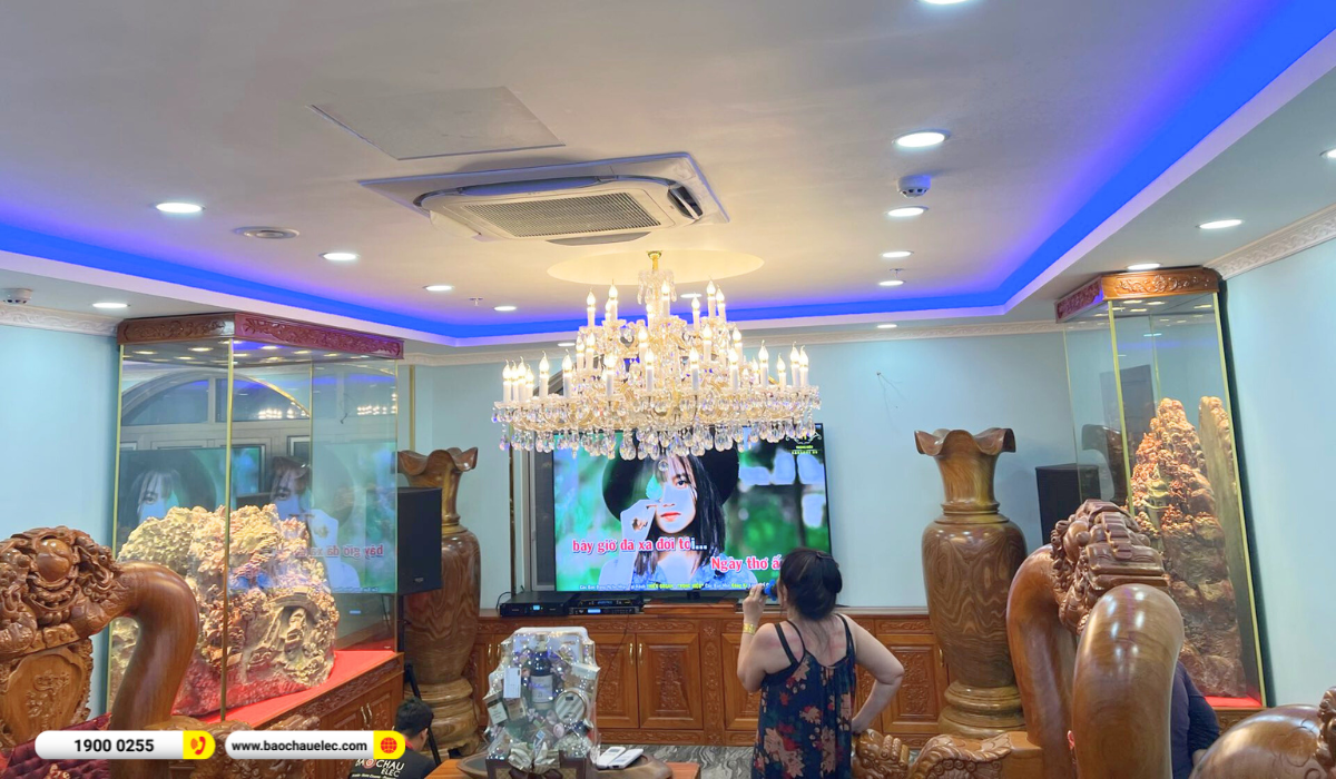 Lắp đặt d&agrave;n karaoke Denon hơn 35tr cho anh Ho&agrave;ng tại TP HCM