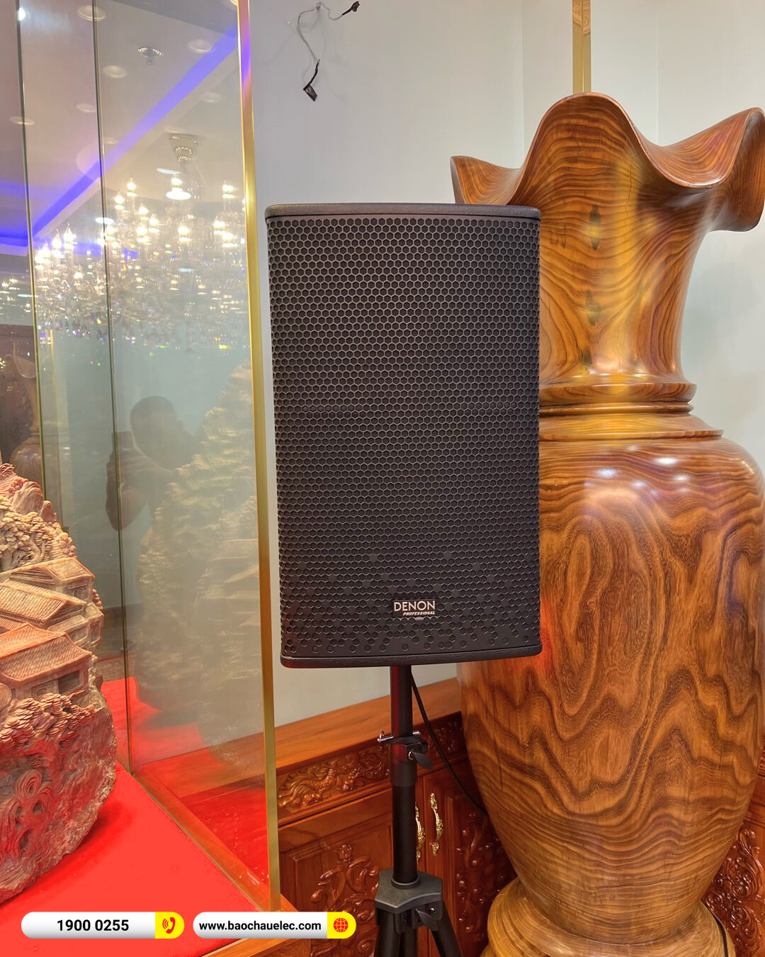 Lắp đặt d&agrave;n karaoke Denon hơn 35tr cho anh Ho&agrave;ng tại TP HCM