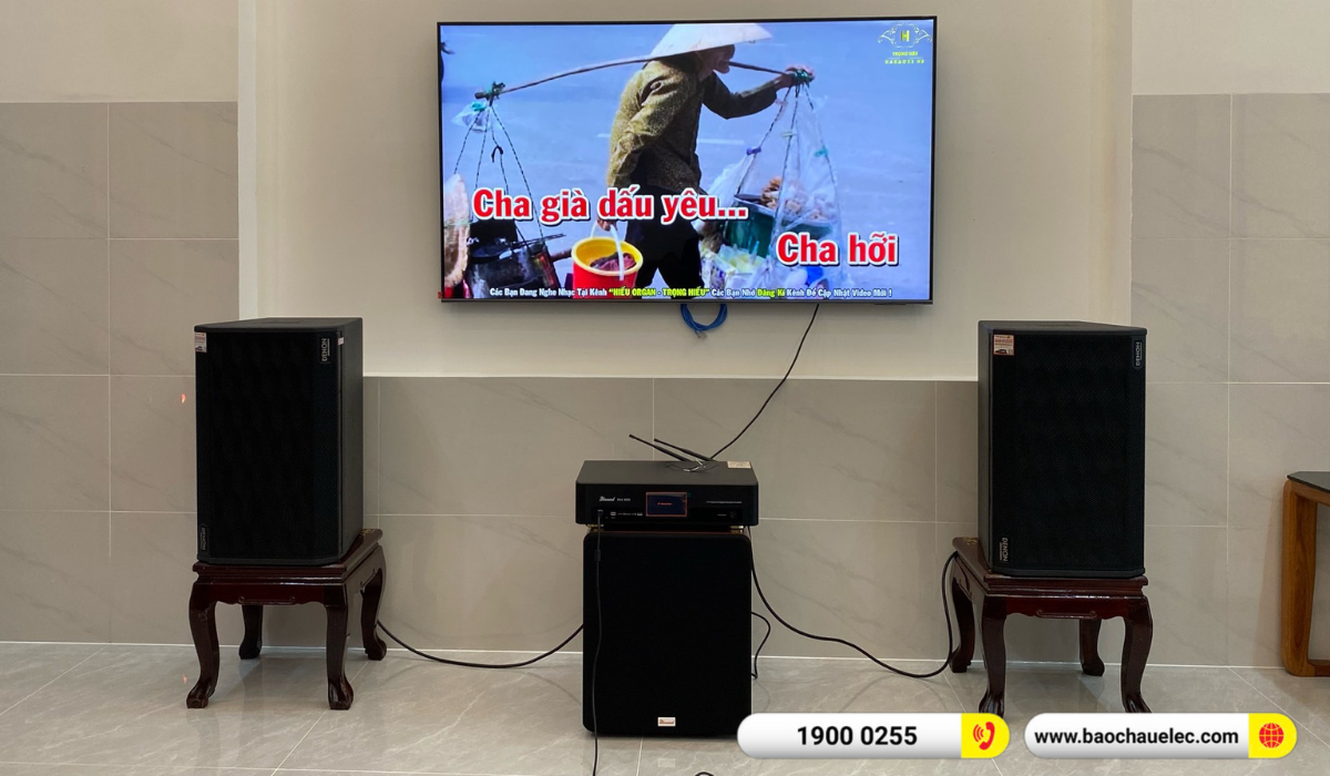Lắp đặt d&agrave;n karaoke Denon hon 32tr cho anh Hưng tại Đồng Nai