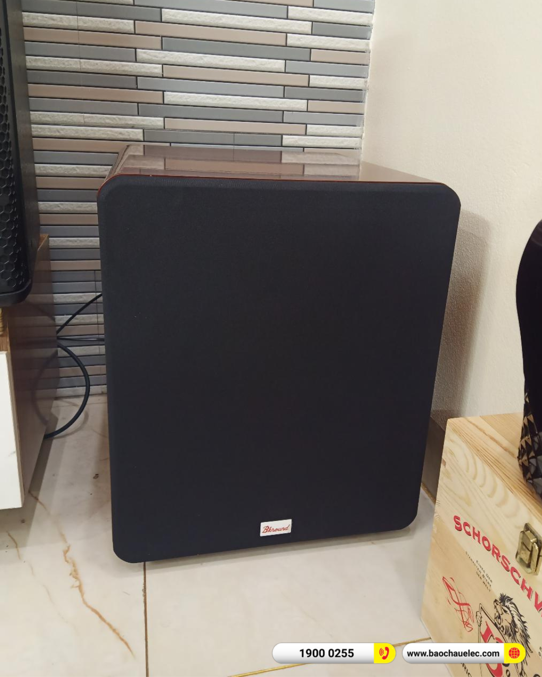 Lắp đặt d&agrave;n karaoke Denon hon 40tr cho anh Hướng tại H&agrave; Nội