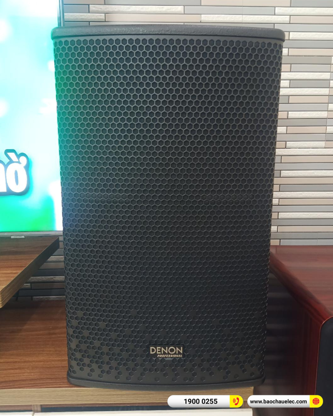 Lắp đặt d&agrave;n karaoke Denon hon 40tr cho anh Hướng tại H&agrave; Nội