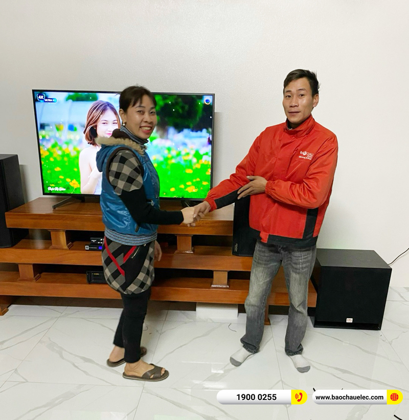 Lắp đặt dàn karaoke Denon gần 41tr cho anh Huy ở Thanh Hóa