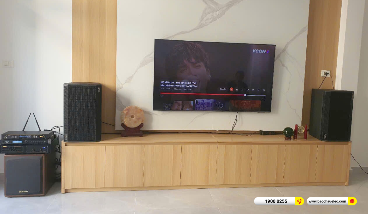 Lắp đặt d&agrave;n karaoke Denon hơn 40tr cho anh Khi&ecirc;m tại TP HCM