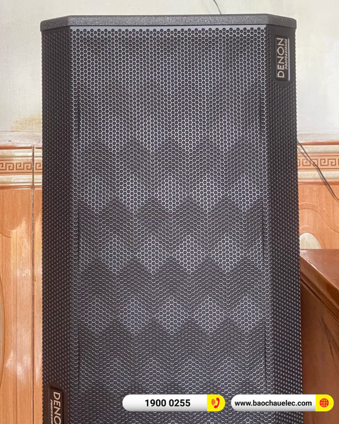 Lắp đặt d&agrave;n karaoke Denon hơn 42tr cho anh Khởi tại Hải Ph&ograve;ng