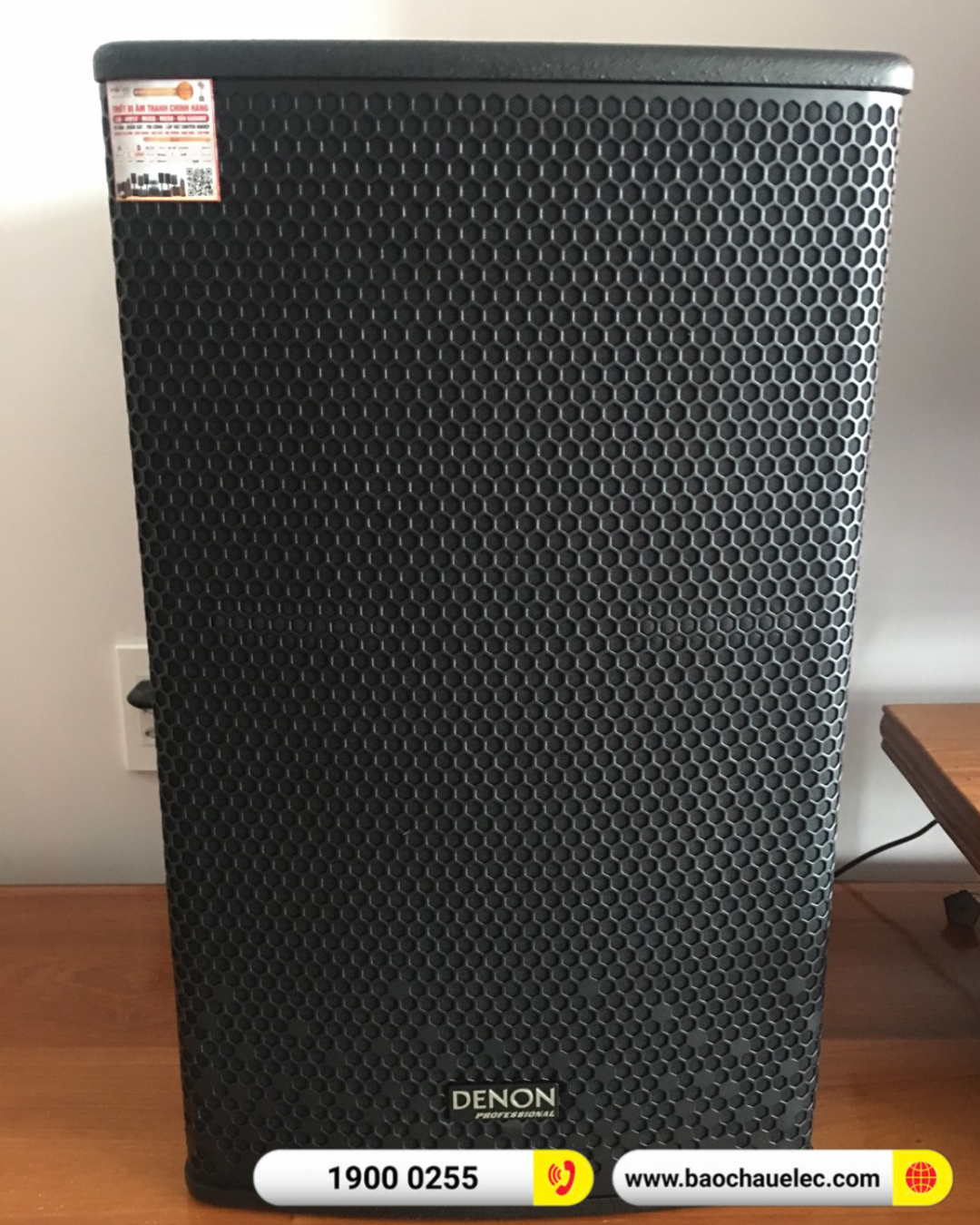 Lắp đặt d&agrave;n karaoke Denon hơn 29tr cho anh Linh tại B&igrave;nh Dương