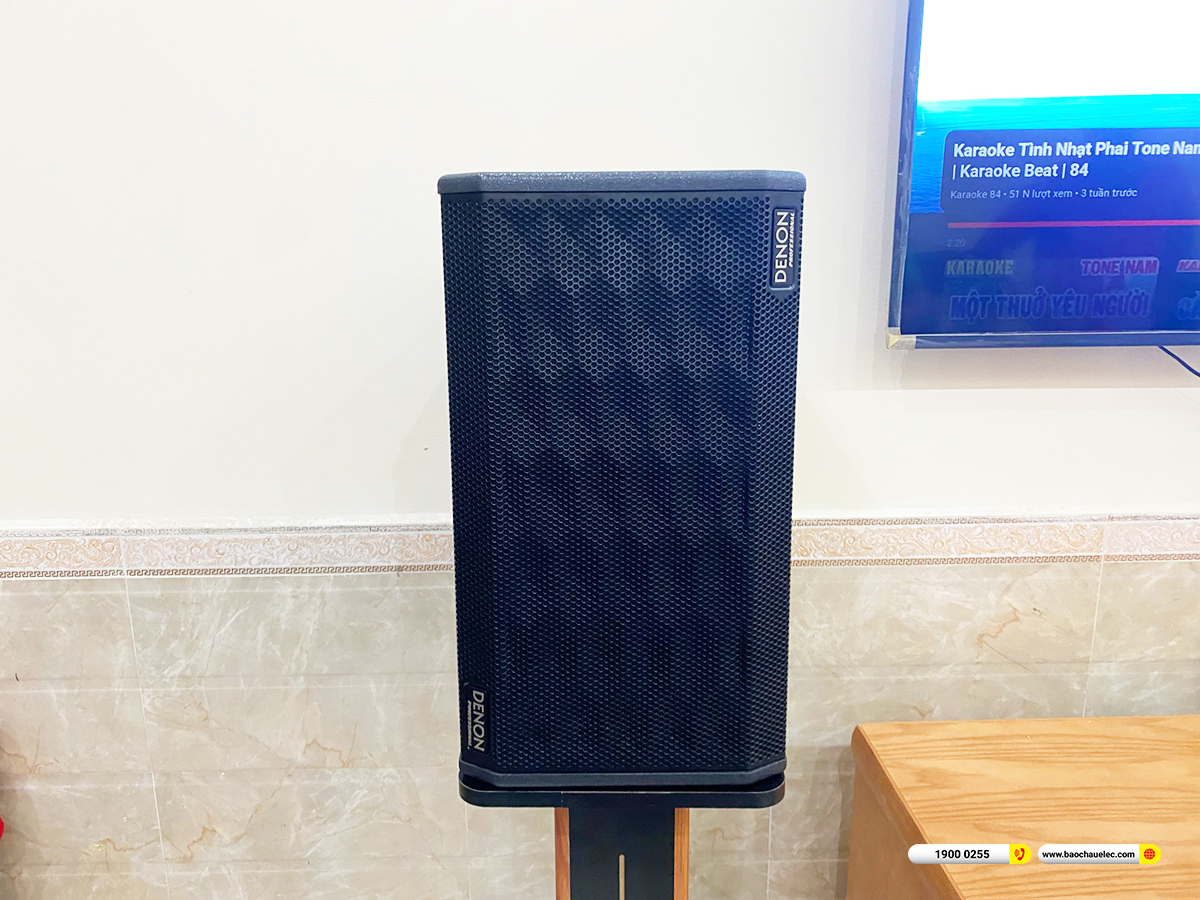 Lắp đặt d&agrave;n karaoke Denon hơn 38tr cho anh Lợi ở TPHCM