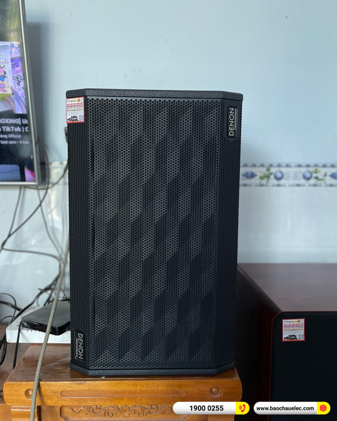 Lắp đặt d&agrave;n karaoke Denon hơn 31tr cho anh Lường tại Đồng Nai