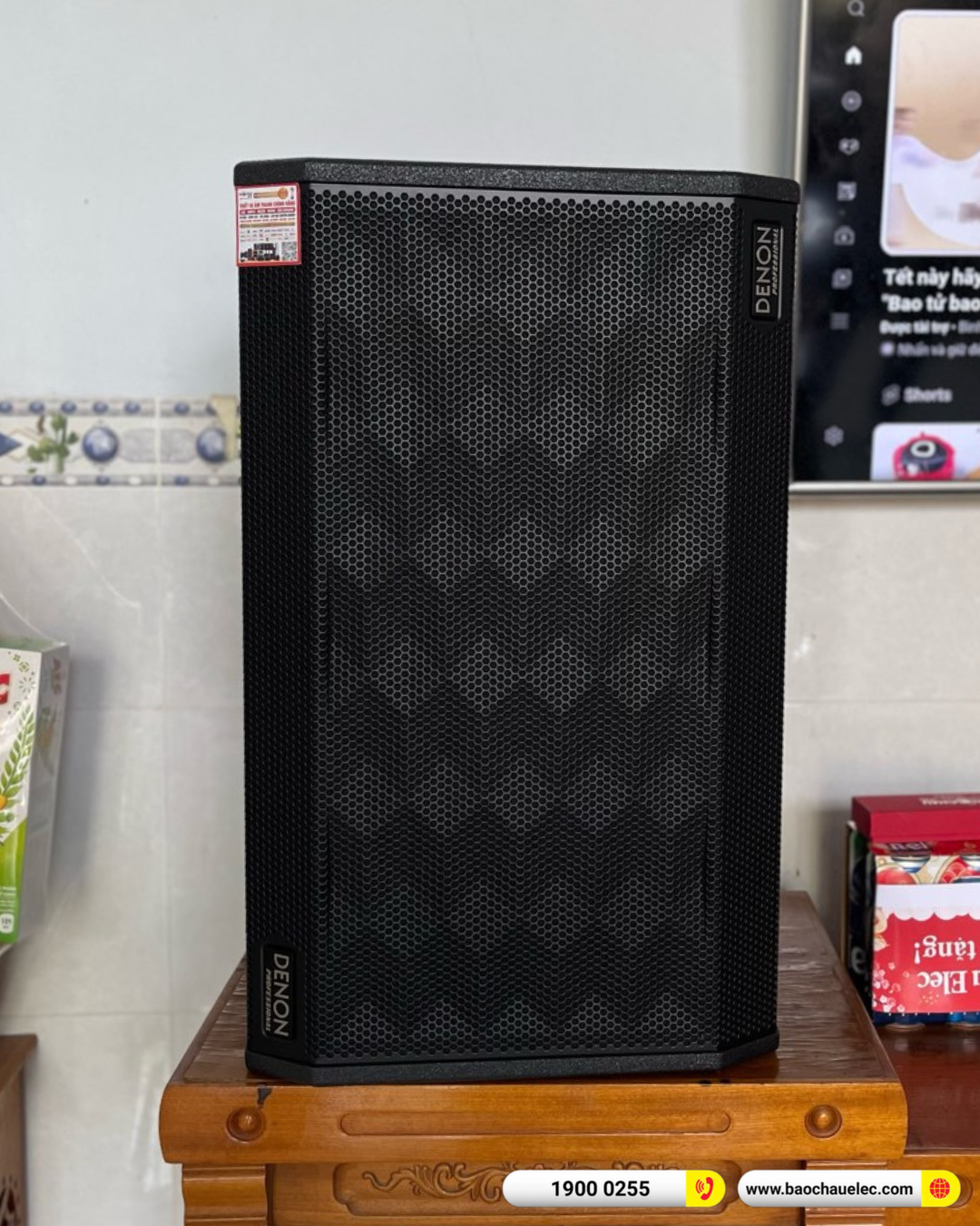 Lắp đặt d&agrave;n karaoke Denon hơn 31tr cho anh Lường tại Đồng Nai