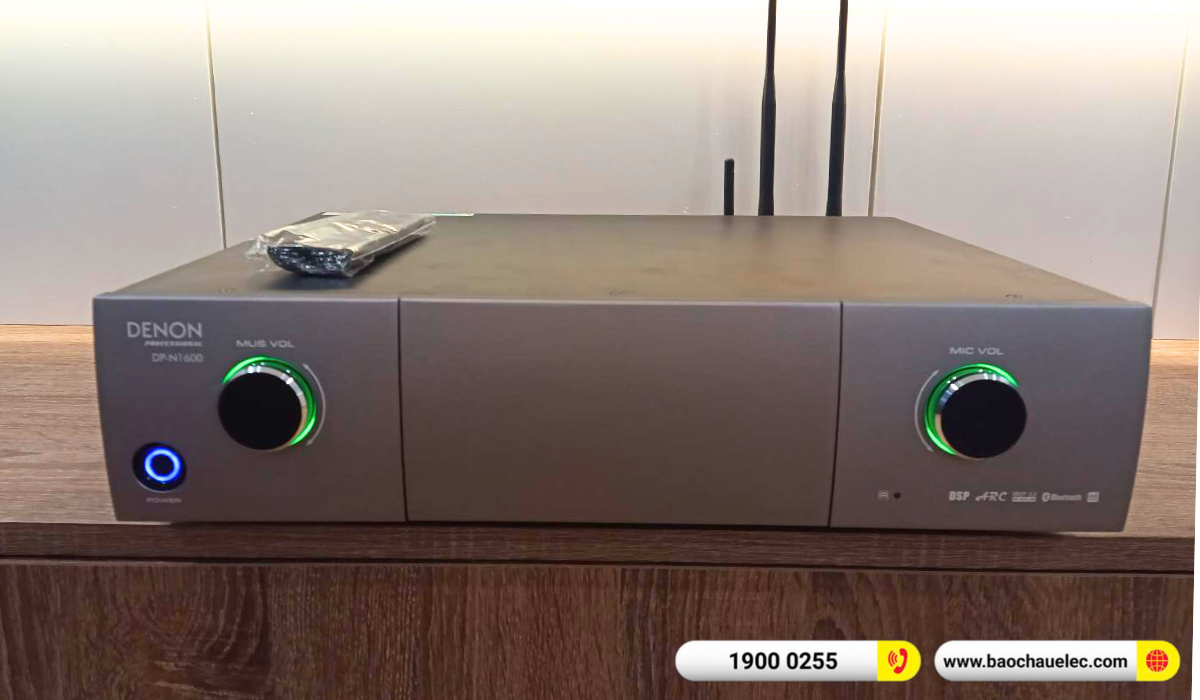 Lắp đặt d&agrave;n karaoke Denon hơn 31tr cho anh Minh tại Hưng Y&ecirc;n