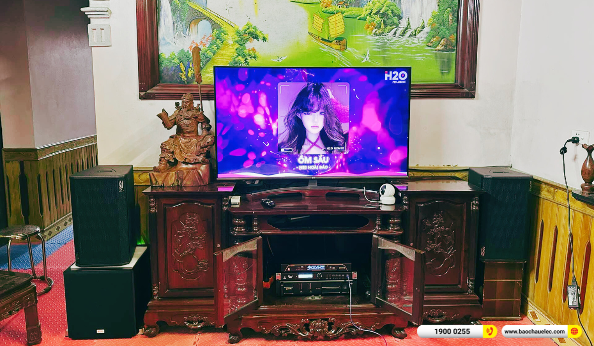 Lắp đặt d&agrave;n karaoke Denon gần 33tr cho anh Nghị tại Hưng y&ecirc;n