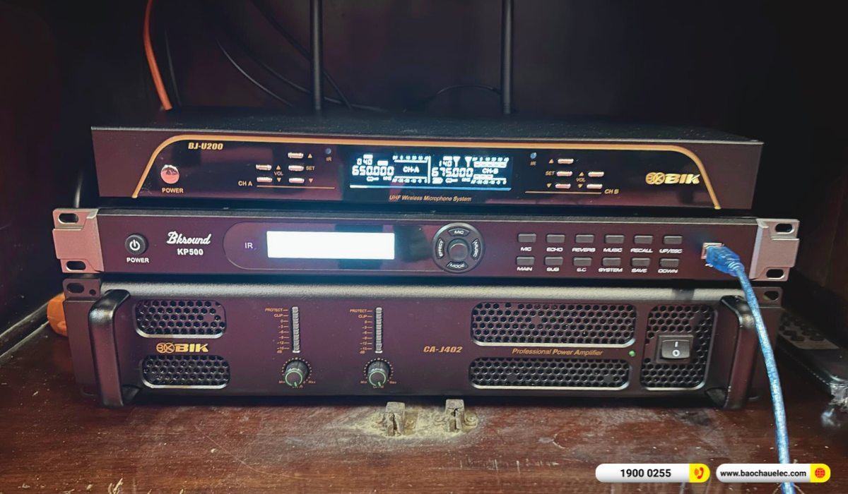 Lắp đặt d&agrave;n karaoke Denon gần 33tr cho anh Nghị tại Hưng y&ecirc;n