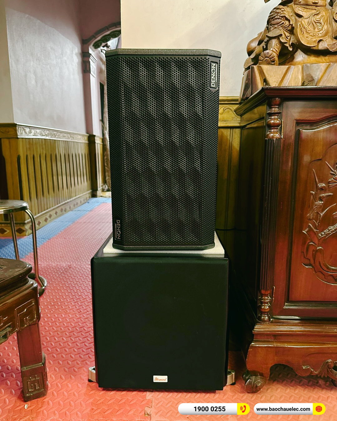 Lắp đặt d&agrave;n karaoke Denon gần 33tr cho anh Nghị tại Hưng y&ecirc;n
