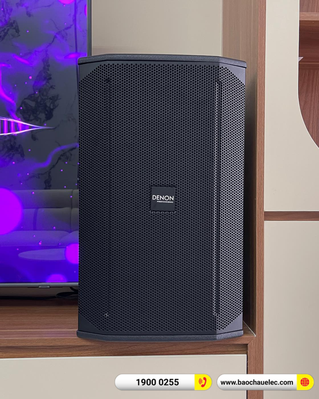 Lắp đặt d&agrave;n karaoke Denon hơn 51tr cho anh Ph&aacute;nh tại B&igrave;nh Dương