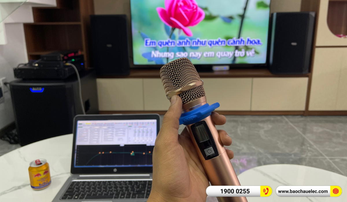 Lắp đặt d&agrave;n karaoke Denon hơn 51tr cho anh Ph&aacute;nh tại B&igrave;nh Dương