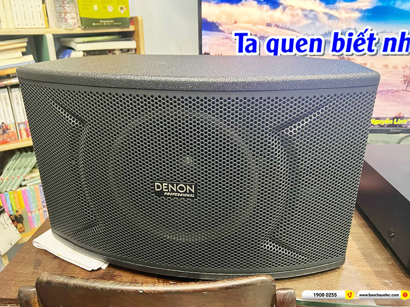 Lắp đặt d&agrave;n karaoke Denon hơn 15tr cho anh Ph&uacute;c ở TPHCM