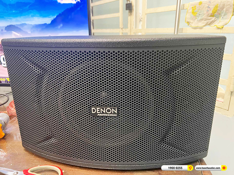 Lắp đặt d&agrave;n karaoke Denon hơn 15tr cho anh Ph&uacute;c ở TPHCM