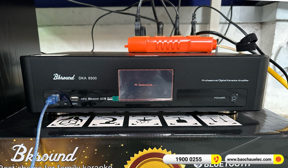 Lắp đặt d&agrave;n karaoke Denon hơn 29tr cho anh Quang tại H&agrave; Nội